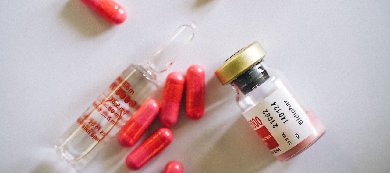 peptides on white surface